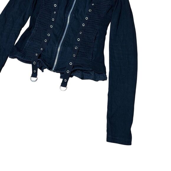 Vintage Tripp NYC Bondage Full Zip Hoodie Small - Picture 2 of 9